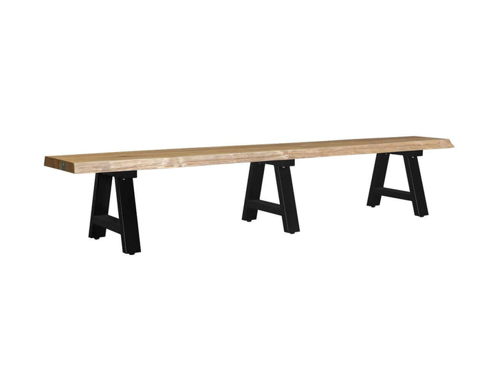 Robusta Teak Dining Table And Bench Bundle - 250cm