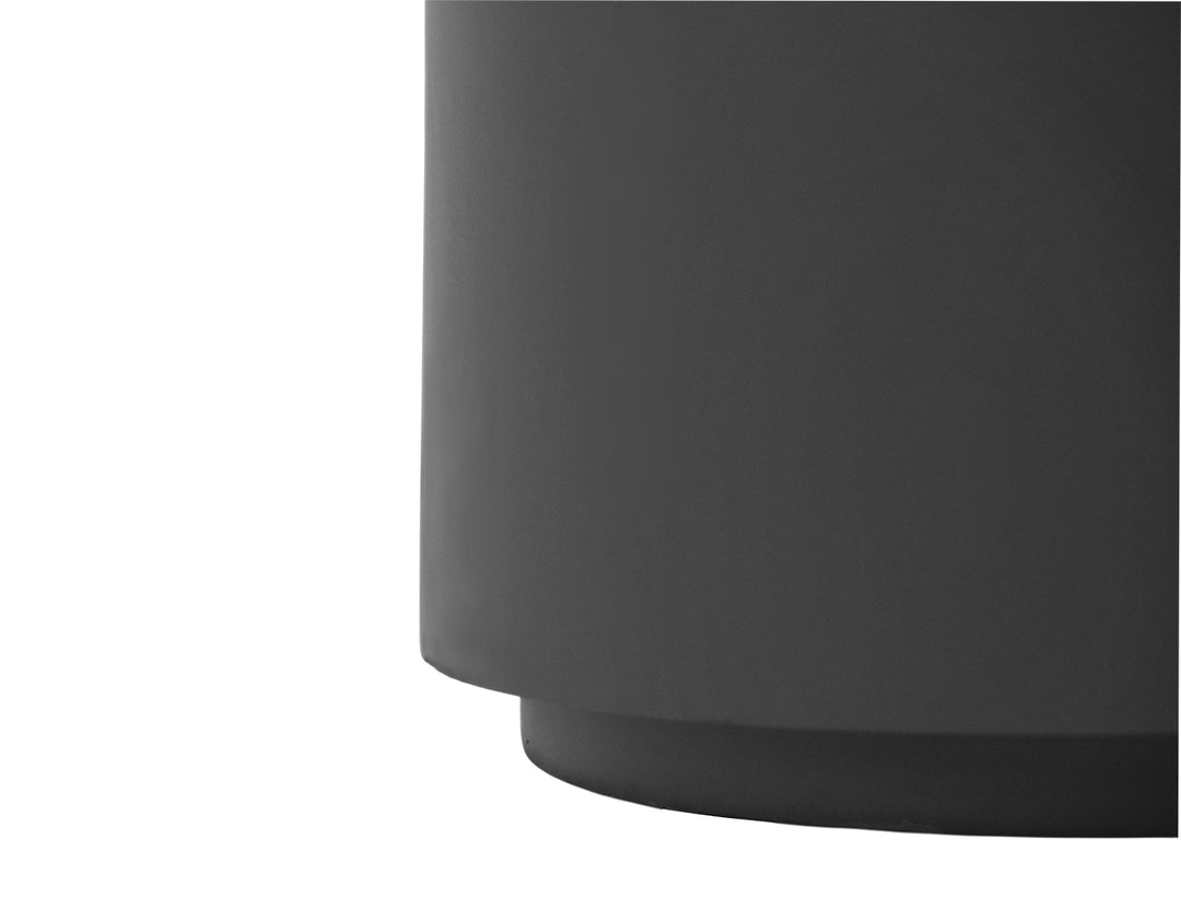 Rome Side Table Slate Black