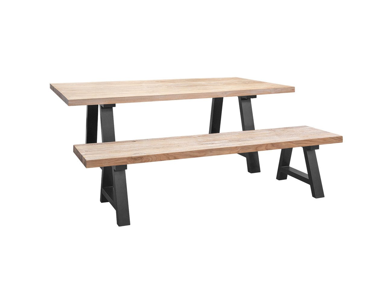 Sturdia Teak Dining Set 300cm-2PCS