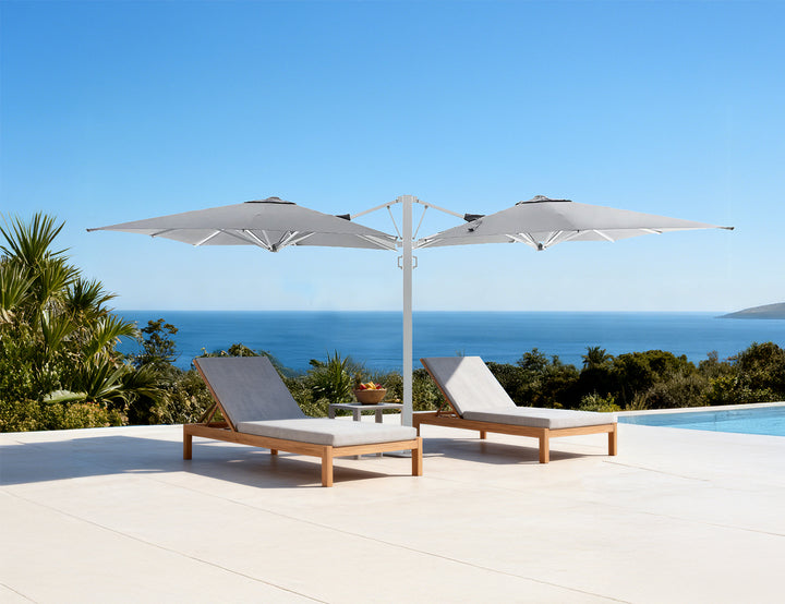 Tecra  3×6m Double Sided Cantilever Umbrella