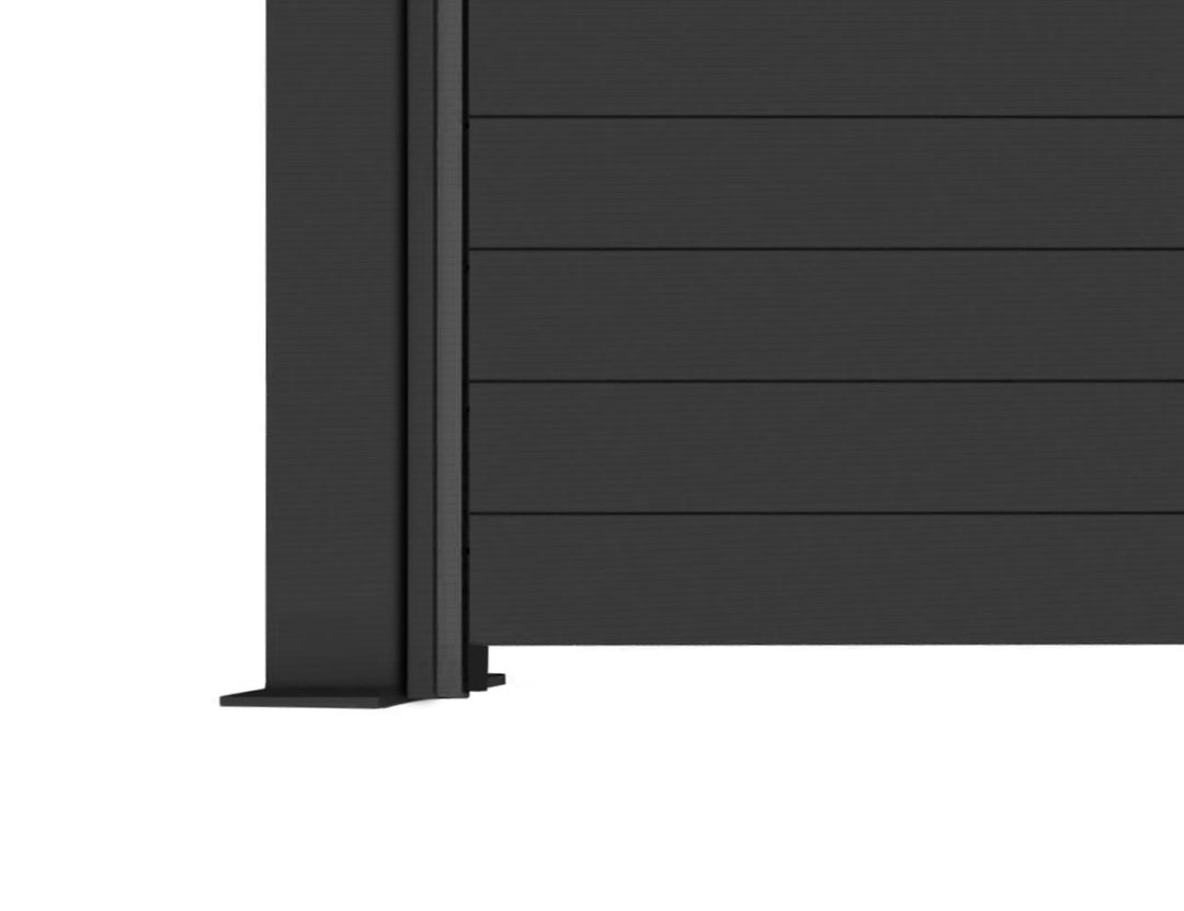 Tongue and Groove Privacy Screen for Tasman Wall Mounted Pergola