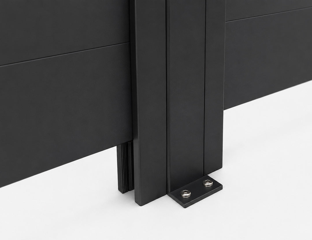 Tongue and Groove Privacy Screen for Tasman Wall Mounted Pergola