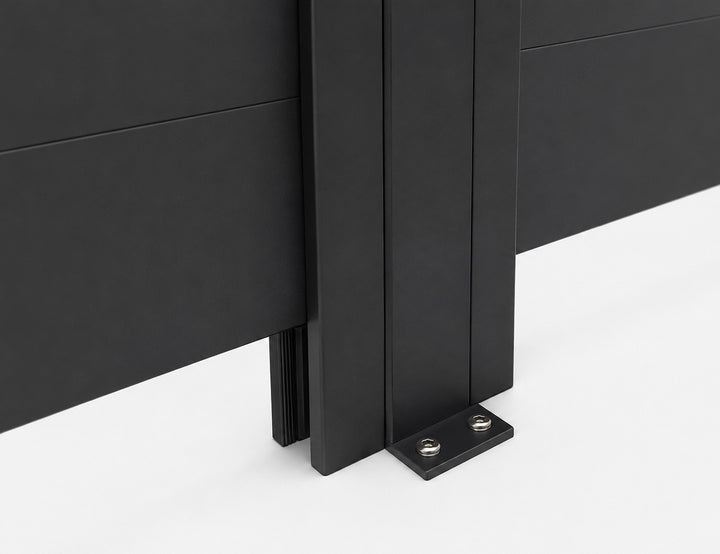 Tongue and Groove Privacy Screen for Tasman Wall Mounted Pergola
