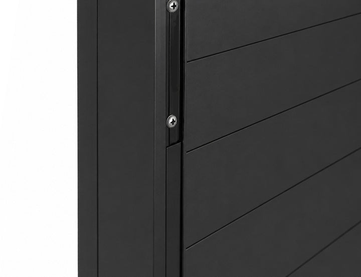 Tongue and Groove Privacy Screen for Tasman Wall Mounted Pergola