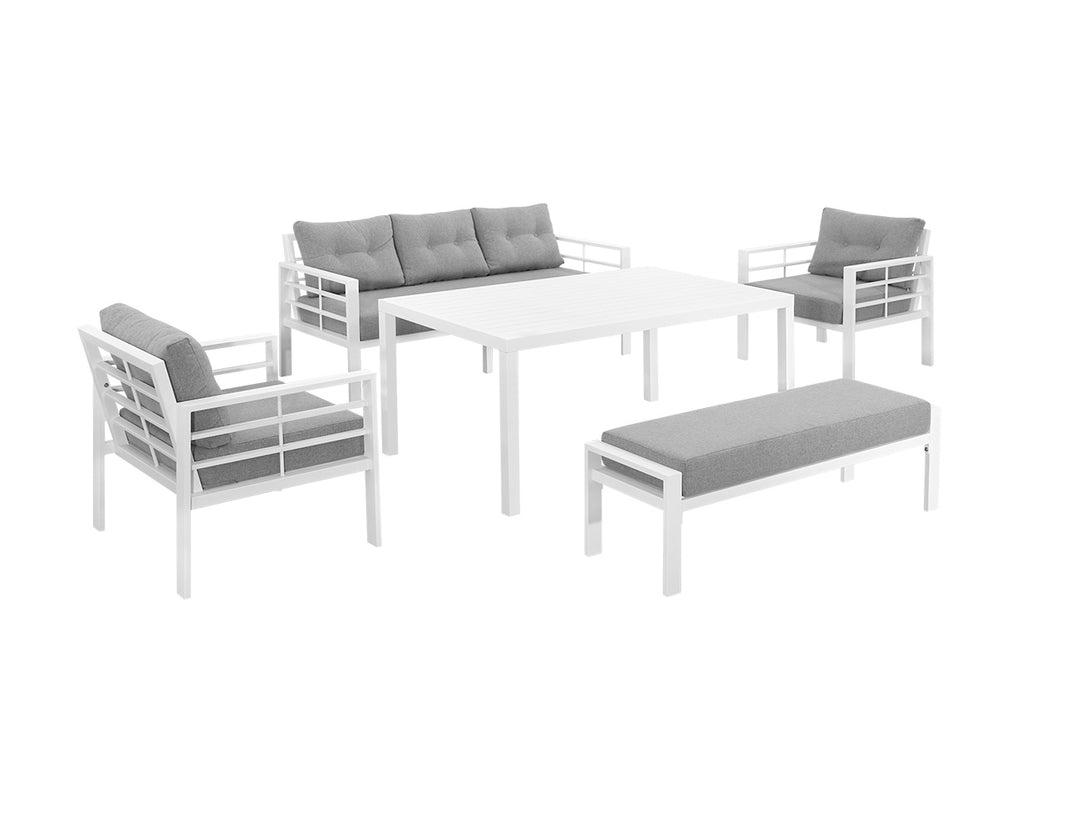 Egret Aluminium Sofa 5pcs/Set
