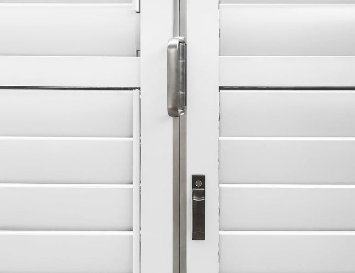 Bifold Shutter Wall For Mediterranean-SKY Wall Mounted Pergola