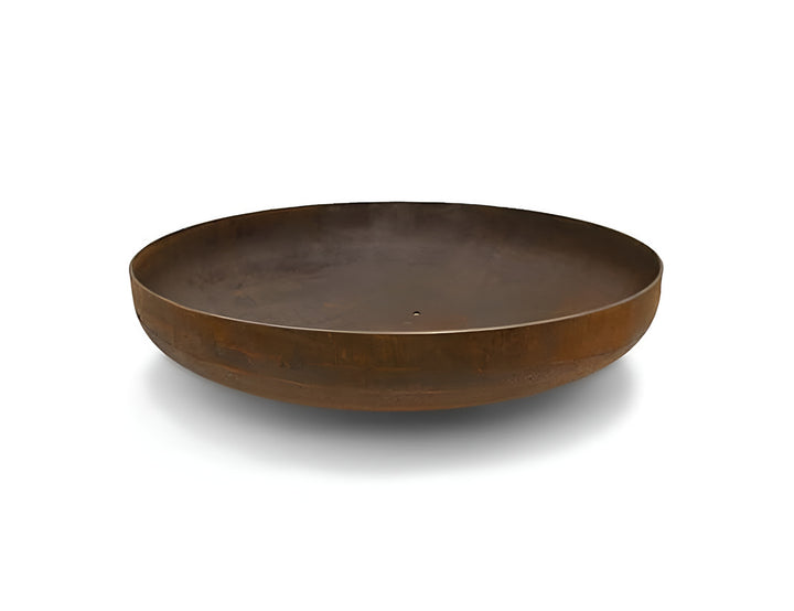 Corten Steel Fire Pit Bowl – 80cm Outdoor Brazier