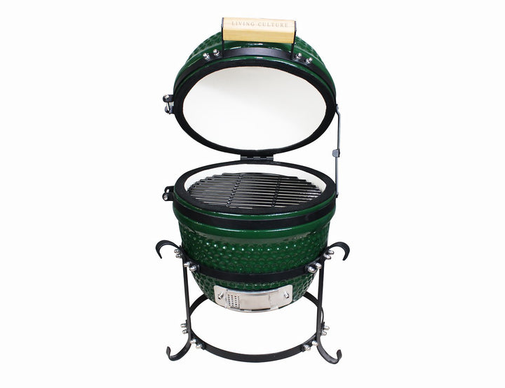 13" Kamado Ceramic Charcoal Grill With Bonus Accessory Pack