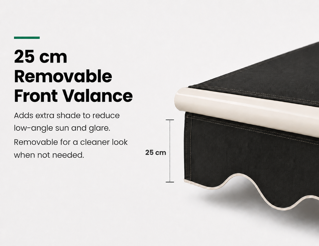 Etna Half Cassette Motorised Retractable Awning