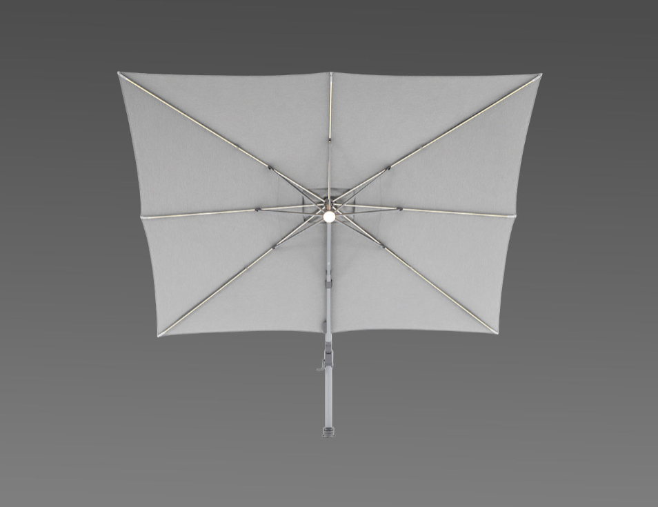 Alabaster 3×4m Rectangle Cantilever Umbrella