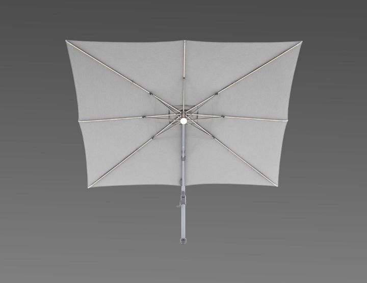 Alabaster 3×4m Rectangle Cantilever Umbrella