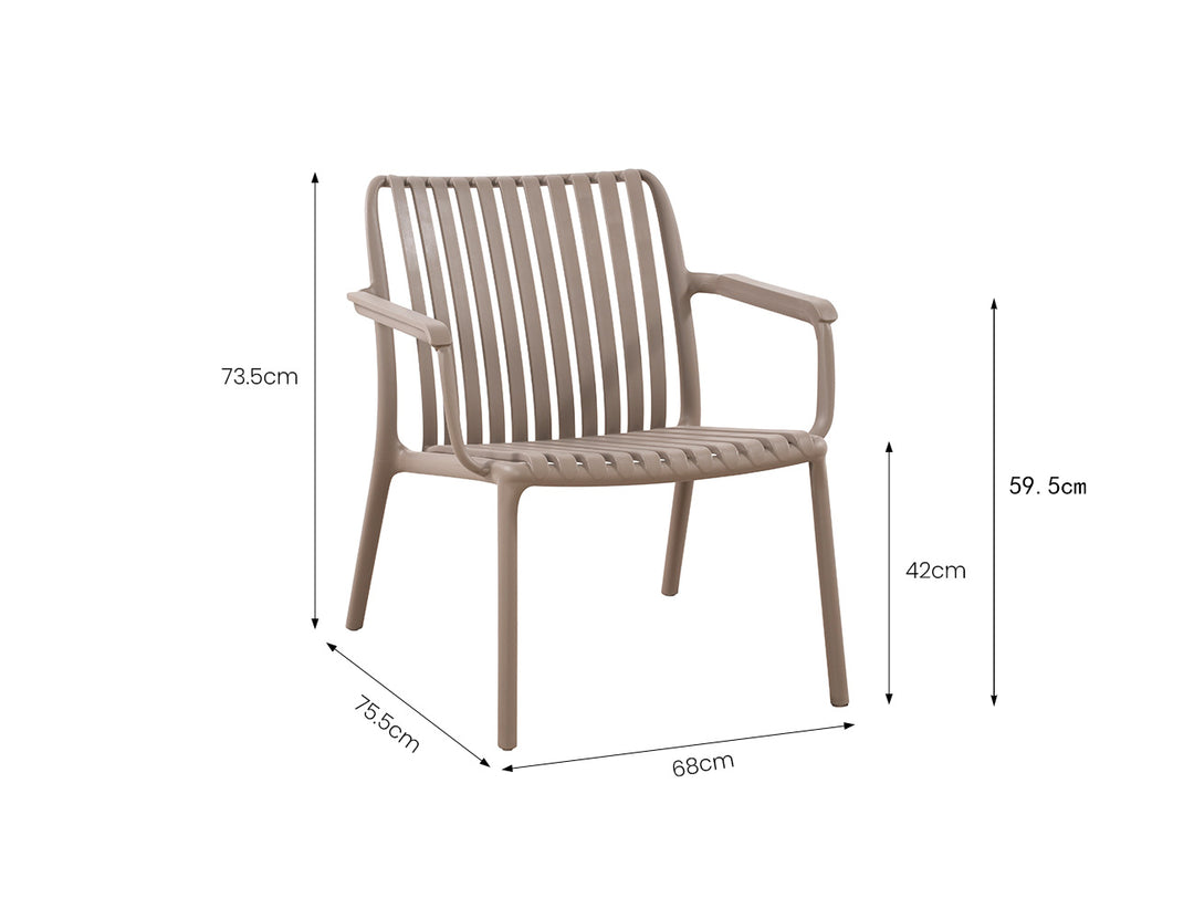 Ashley Plastic Dining Chair