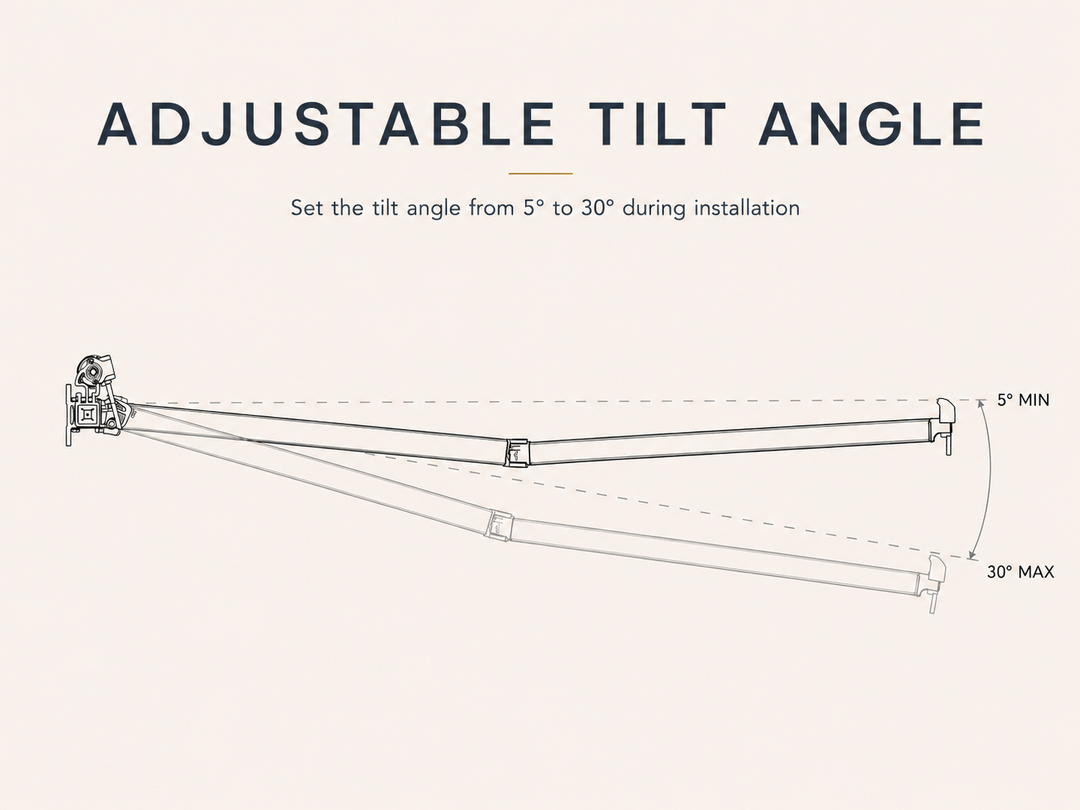 Fuji Manual Retractable Awning