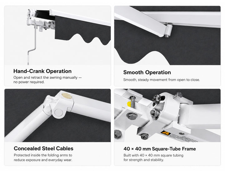 Fuji Manual Retractable Awning