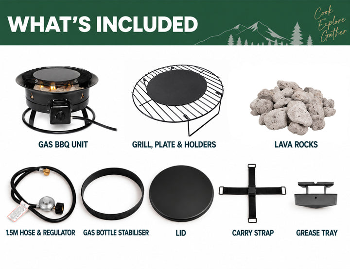 VANTA Portable Gas BBQ