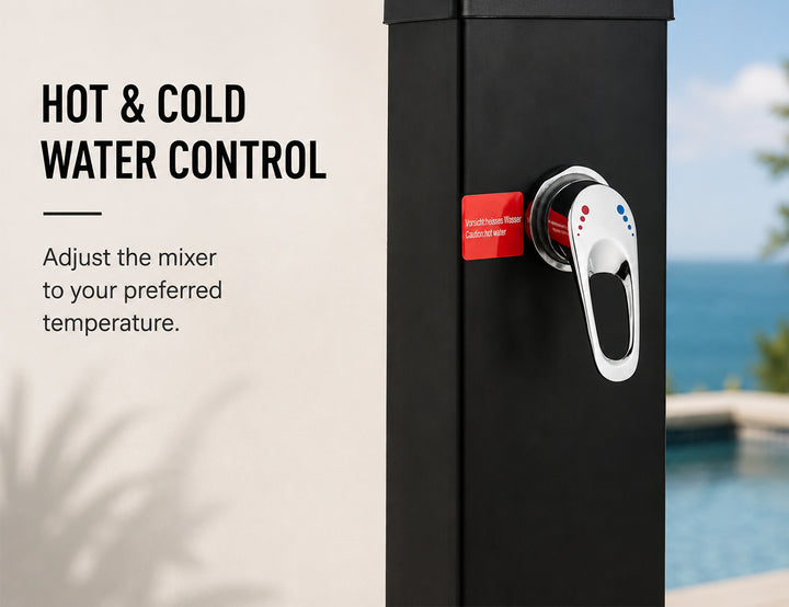 40L Solar Outdoor Shower