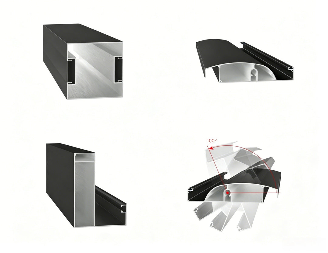 Pacific Motorised Wall Mounted Louvre Roof Aluminium Pergola