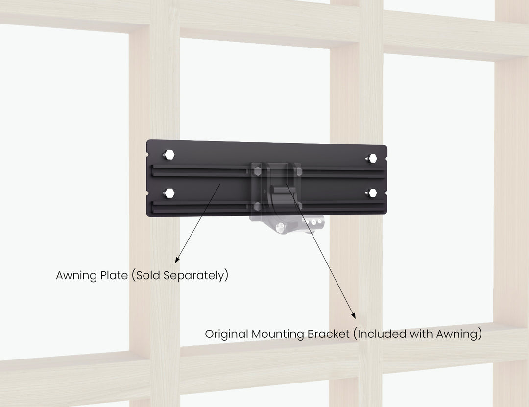Awning Plate For Rainier Full Cassette Awning