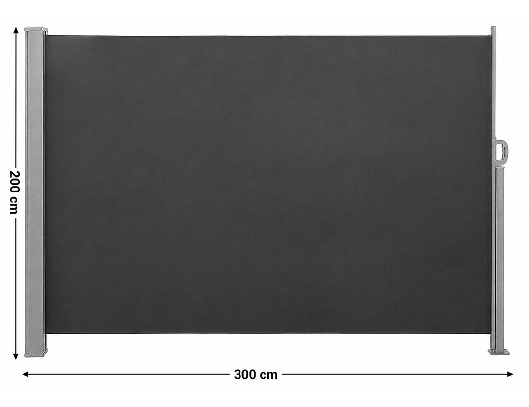 Patio Screen Retractable Side Awning 2m x 3m