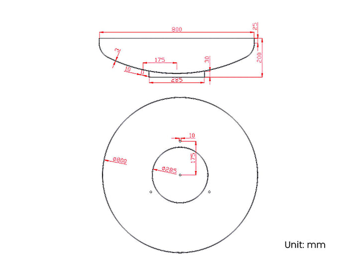 Corten Steel Fire Pit Bowl – 80cm Outdoor Brazier