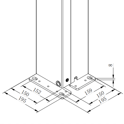 Tasman Motorised Freestanding Louvre Roof Aluminium Pergola