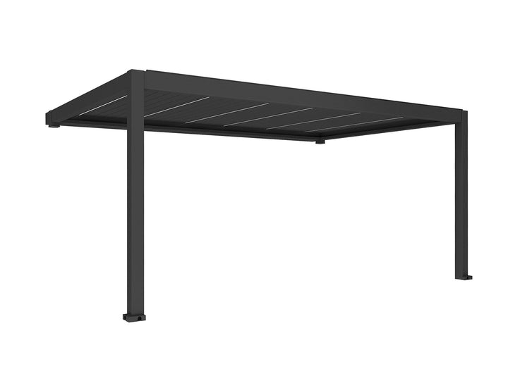 Tasman Motorised Wall Mounted Louvre Roof Aluminium Pergola