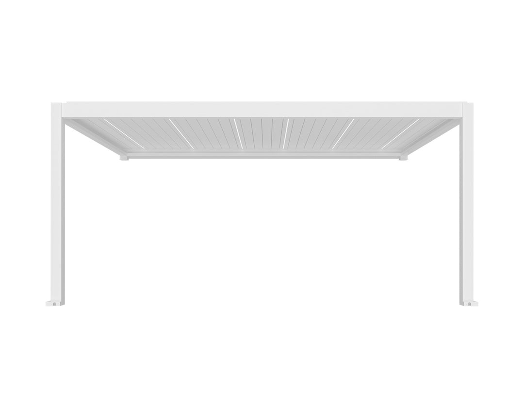 Tasman Motorised Wall Mounted Louvre Roof Aluminium Pergola