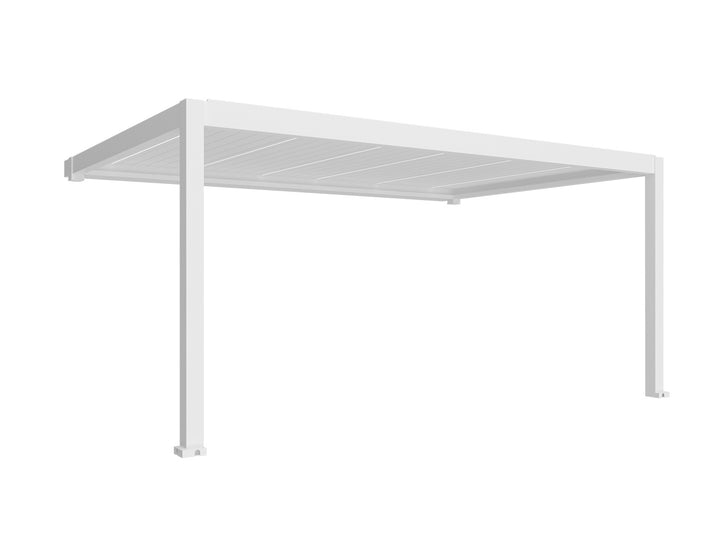 Tasman Motorised Wall Mounted Louvre Roof Aluminium Pergola