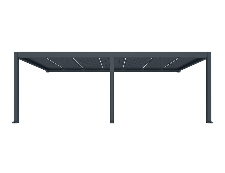 Tasman Motorised Wall Mounted Louvre Roof Aluminium Pergola
