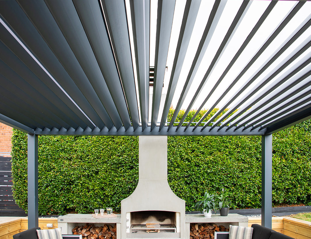 Tasman Motorised Freestanding Louvre Roof Aluminium Pergola