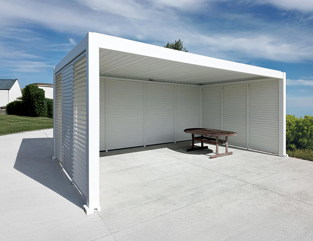 Tongue and Groove Privacy Screen for Tasman Freestanding Pergola