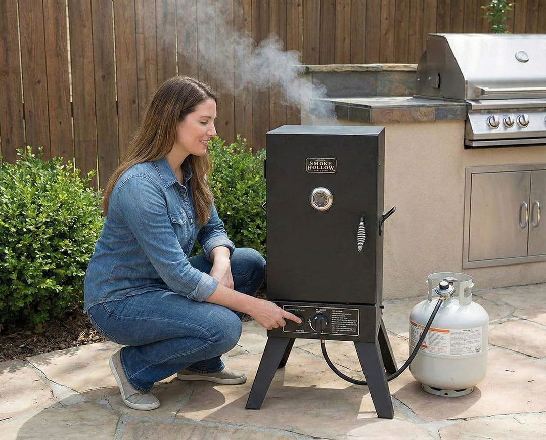 Smoke Hollow Vertical Gas Smoker
