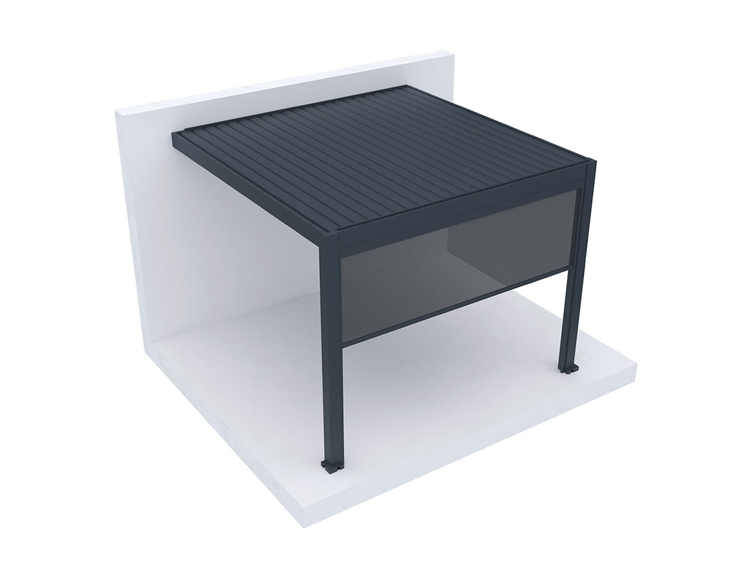 Motorised Blind For Pacific Wall Mounted Pergola