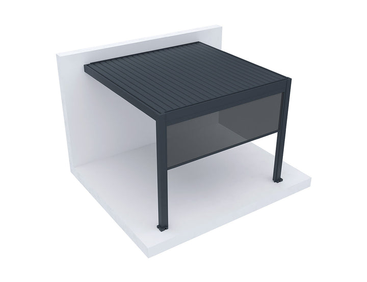 Motorised Blind For Pacific Wall Mounted Pergola