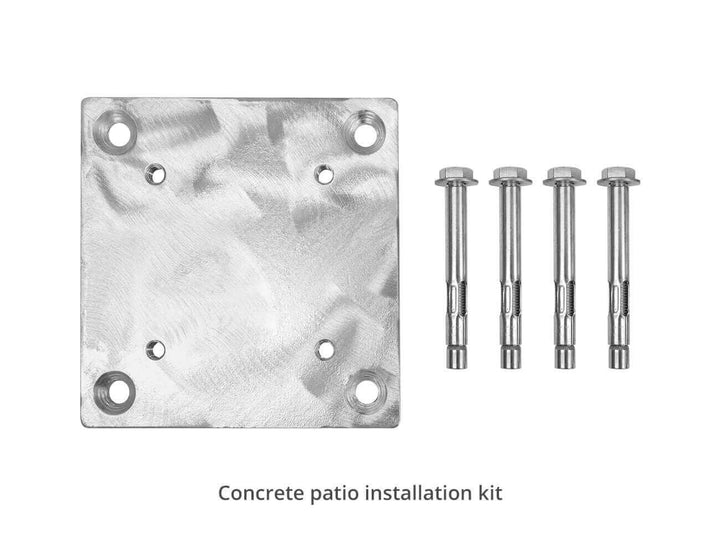 Alabaster 4m Square Cantilever Umbrella