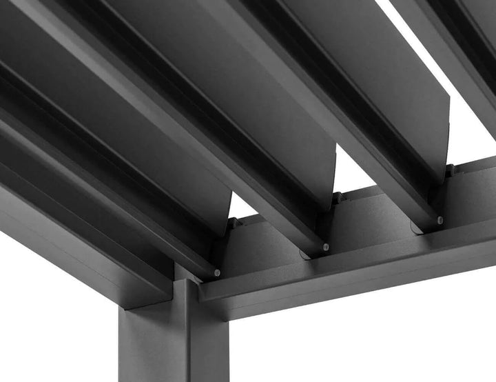 Waihi 3.6 x 4m Louvre Roof Aluminium Pergola, Pergola