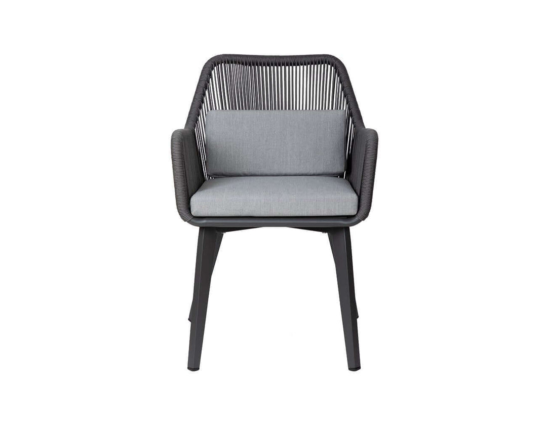 Falcon Aluminium And Rope Outdoor Dining Chair