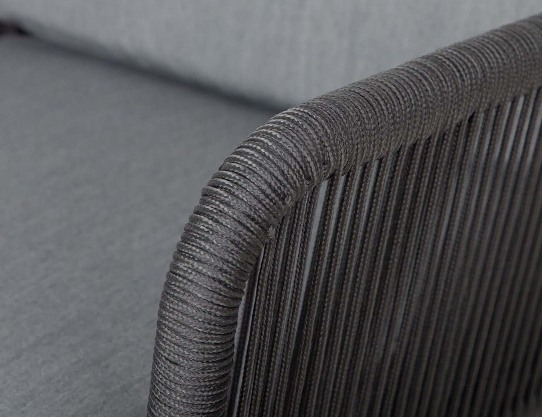 Falcon Aluminium And Rope Outdoor Dining Chair