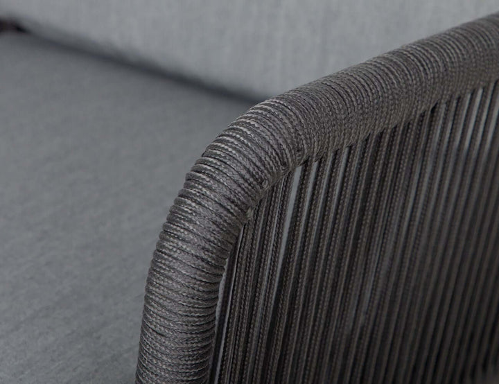 Falcon Aluminium And Rope Outdoor Dining Chair