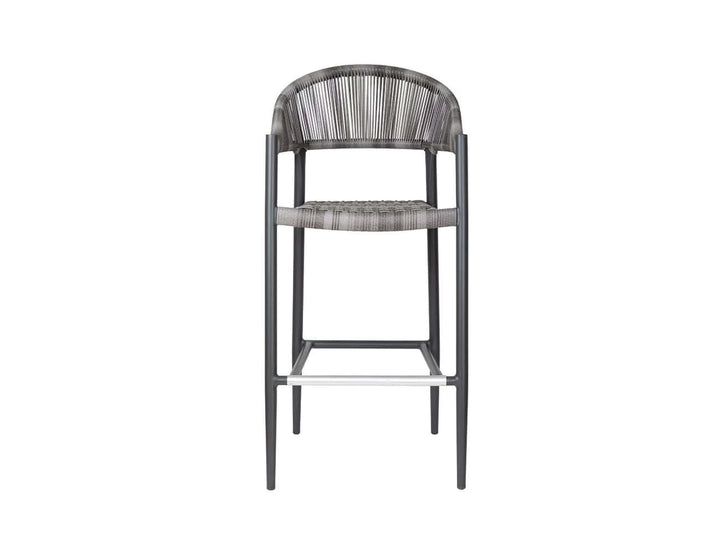 Parakeet Aluminium and Rattan Outdoor Patio Bar Chair, Bar Seating