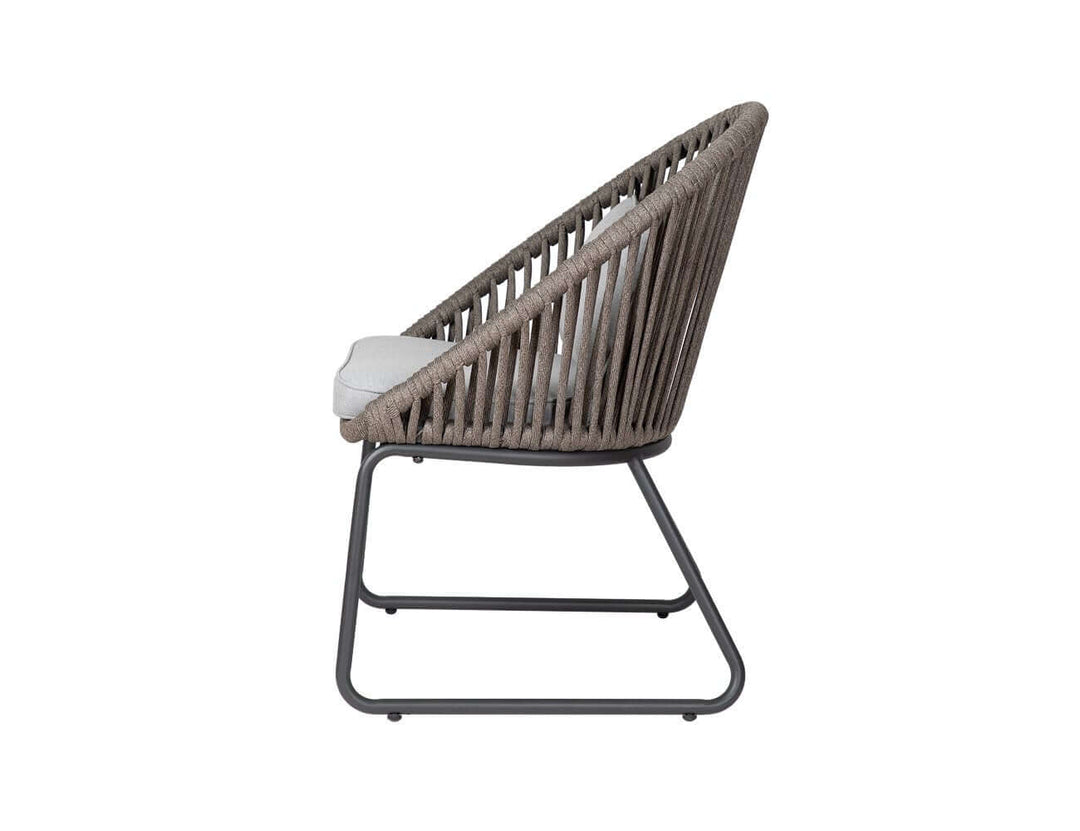 Rifleman Aluminium and Rope Outdoor Dining Chair