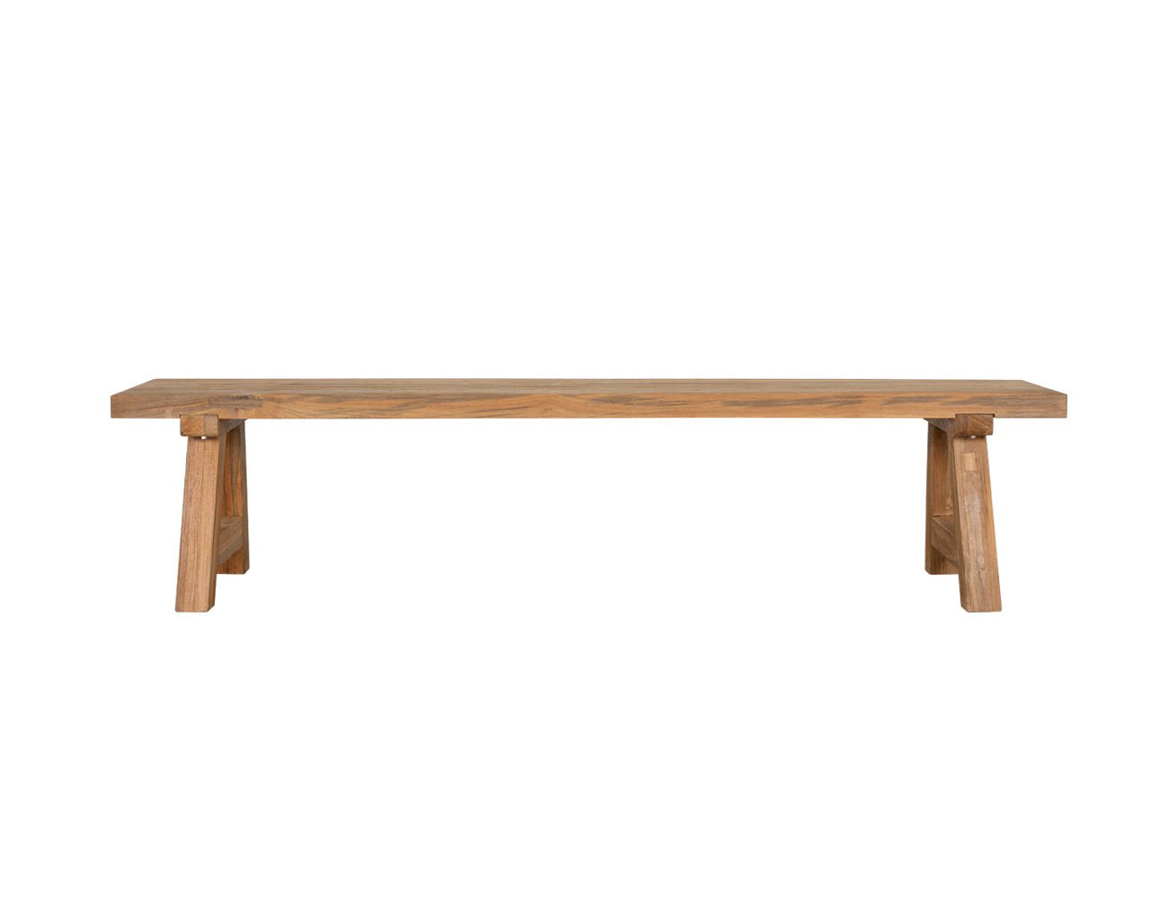 Teak A Frame Dining Bench Seat 200cm