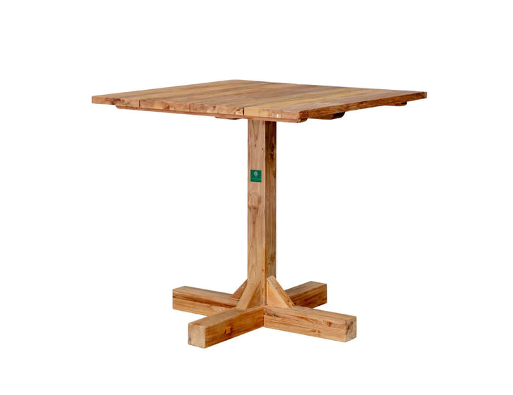 Teak Outdoor Square Bistro Table 80×80cm, Dining Tables