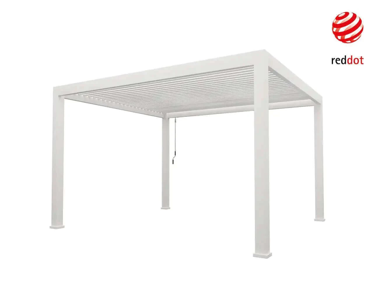 Waihi 3 x 3m Louvre Roof Aluminium Pergola, Pergola